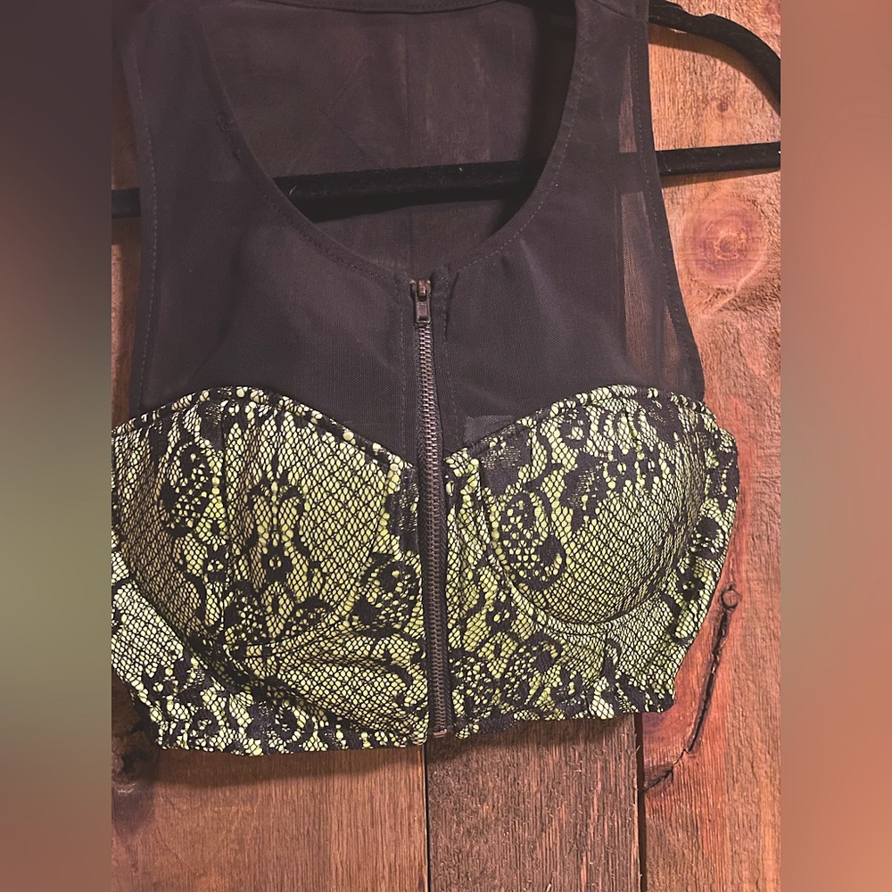 Crop top from boutique store.